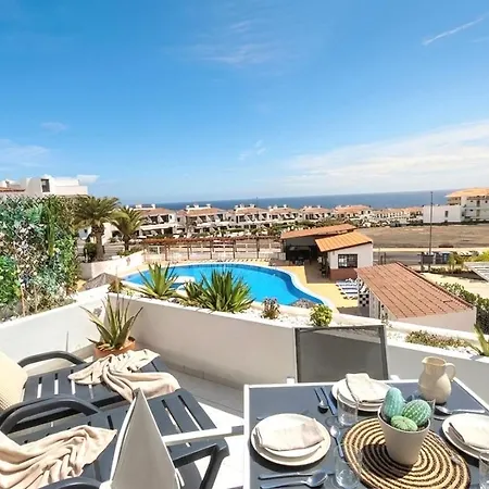 Soleggiato Attico Vista Mare E Piscina Sc768 Daire San Miguel de Abona